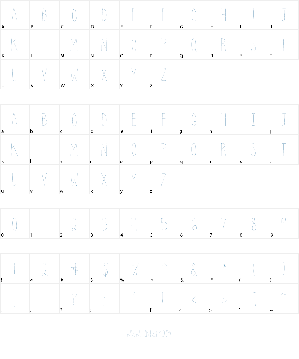 clean up your mess Font Character